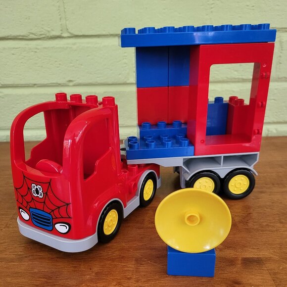 Lego DUPLO Spider-Man 10608 Truck Adventure Parts Lot Big Rig Marvel Comics T5 - Picture 1 of 7